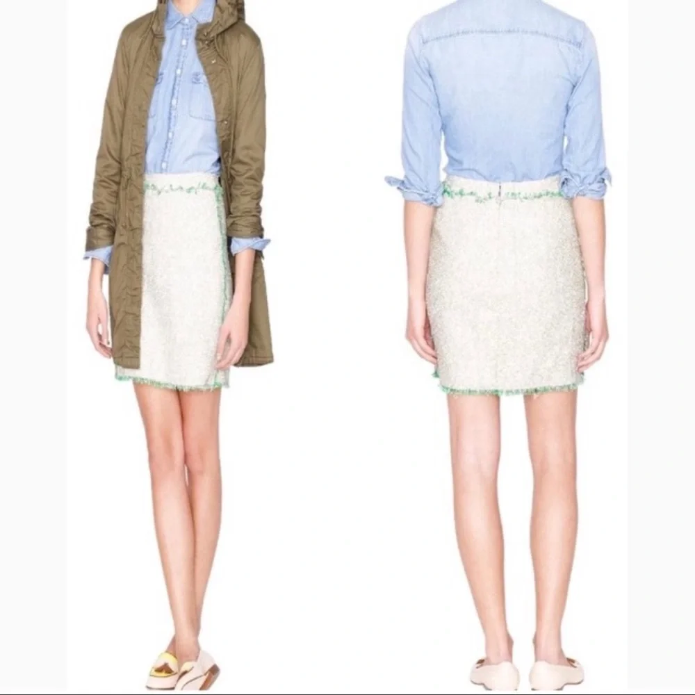 J CREW Tweed Skirt